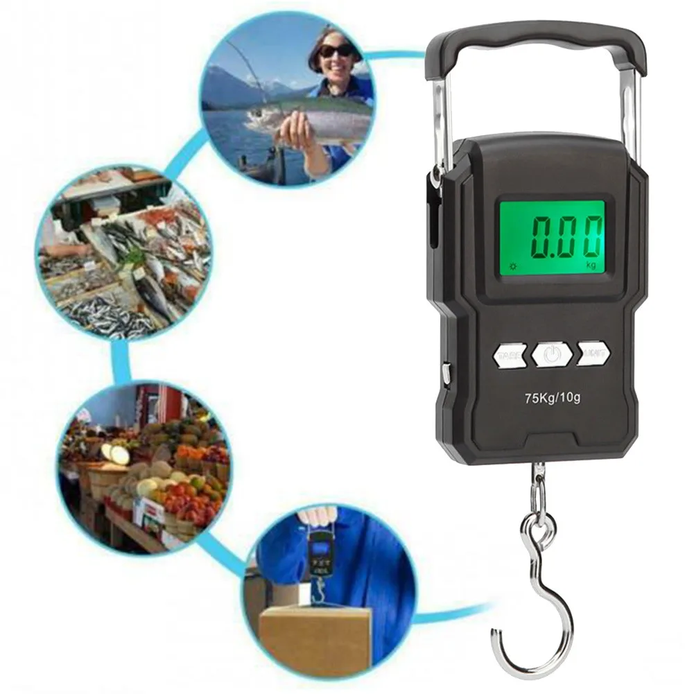USB Rechargeable Mini Digital Fishing/Luggage Scale With Measuring Tape Ruler Outdoor Fishing Digital Scale Equipment Tool
USB Rechargeable Mini Digital Fishing/Luggage Scale With Measuring Tape Ruler Outdoor Fishing Digital Scale Equipment Tool
