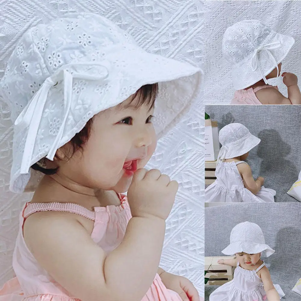 Infant Sunshade Fisherman Hat Sunscreen Breathable Hat Fisherman Princess Hat Lace Bowknot Adjustable F0P2
Infant Sunshade Fisherman Hat Sunscreen Breathable Hat Fisherman Princess Hat Lace Bowknot Adjustable F0P2