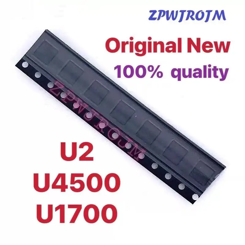 3pcs U2 U1700 U4500 USB charging tristar ic for iPhone 5/5S/6/6P/7/7P/se/8/8P/X XS/MAX/XR 11/PRO/MAX
3pcs U2 U1700 U4500 USB charging tristar ic for iPhone 5/5S/6/6P/7/7P/se/8/8P/X XS/MAX/XR 11/PRO/MAX