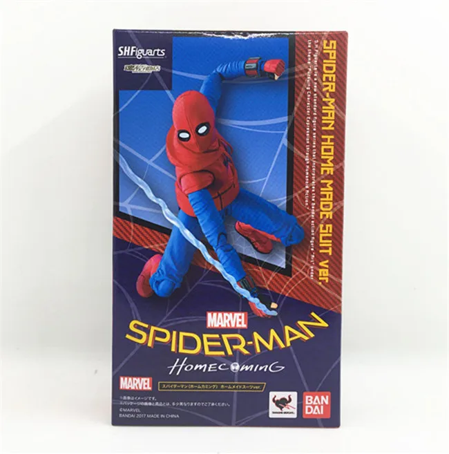 SHF Marvel Мстители женская версия Человек-паук ПВХ экшн-фигурка модель игрушки 14 см |
