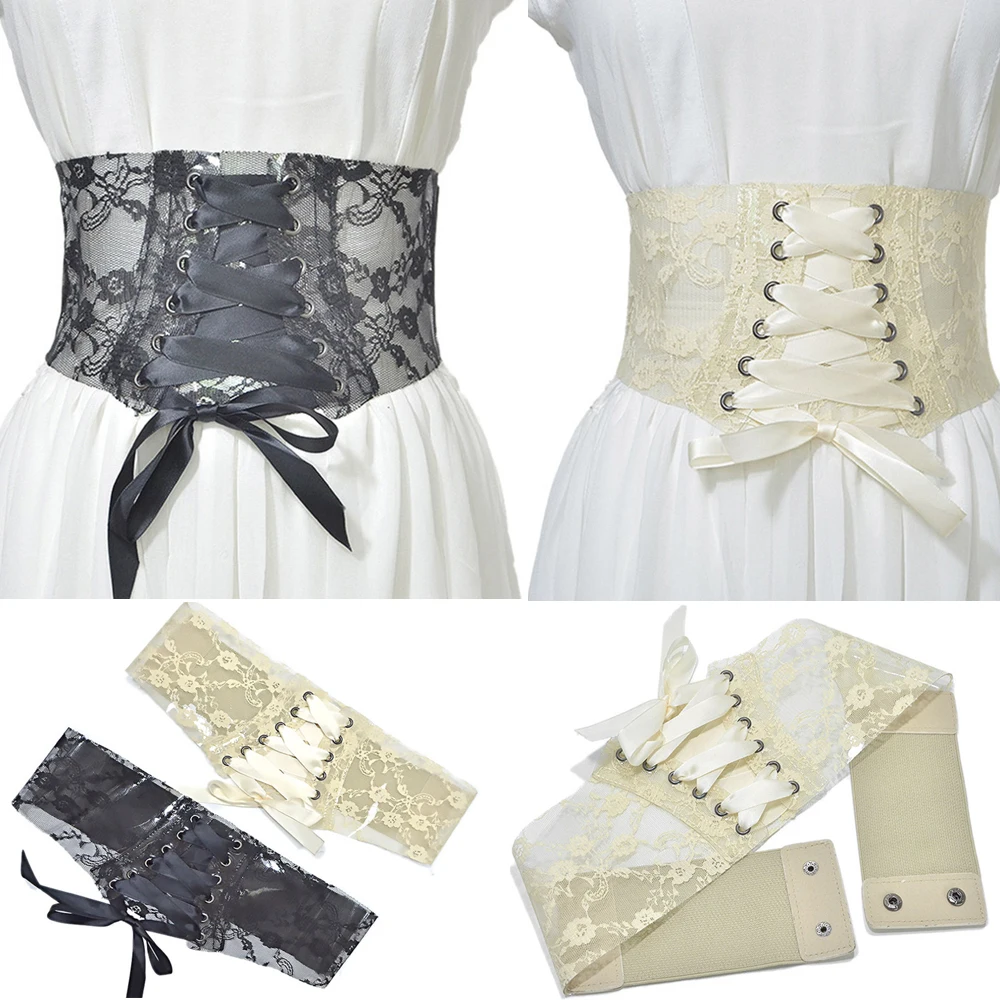 Новые женские кружевные широкие Корсеты на шнуровке Cummerbunds для девушек женские узкие Дикие полые аксессуары для женской одежды с высокой та...
Новые женские кружевные широкие Корсеты на шнуровке Cummerbunds для девушек женские узкие Дикие полые аксессуары для женской одежды с высокой та...