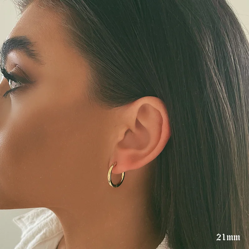 VG 6 YM Milla Hoop Earring Stainless Steel Earring Fashion Ladies Alloy Jewellery Wholesale Direct Sales
VG 6 YM Milla Hoop Earring Stainless Steel Earring Fashion Ladies Alloy Jewellery Wholesale Direct Sales