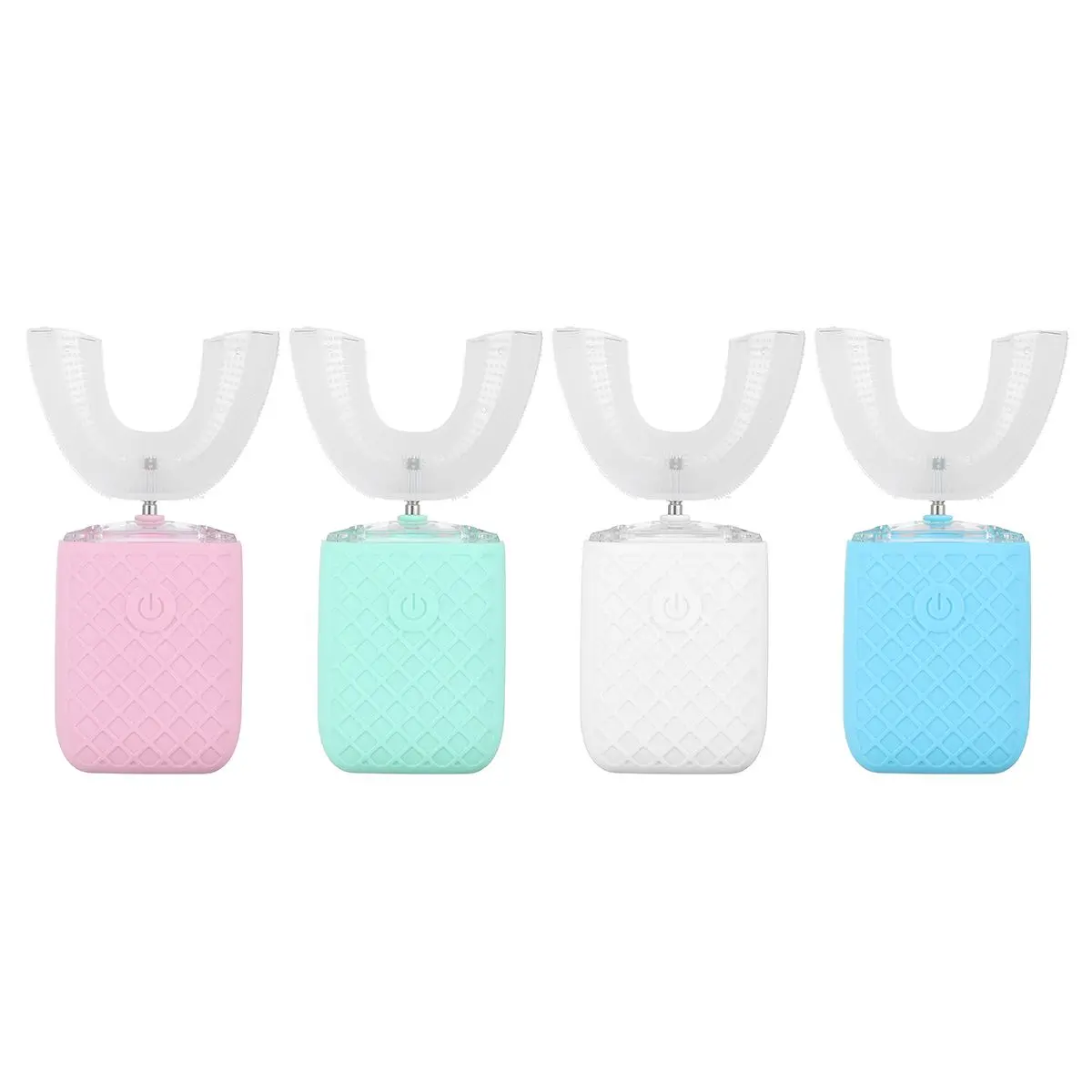 360 Degree Automatic Ultrasonic Electric Toothbrush U Type USB Charging Tooth Whitening Blue Light Silicon Toothbrush U Shape
360 Degree Automatic Ultrasonic Electric Toothbrush U Type USB Charging Tooth Whitening Blue Light Silicon Toothbrush U Shape