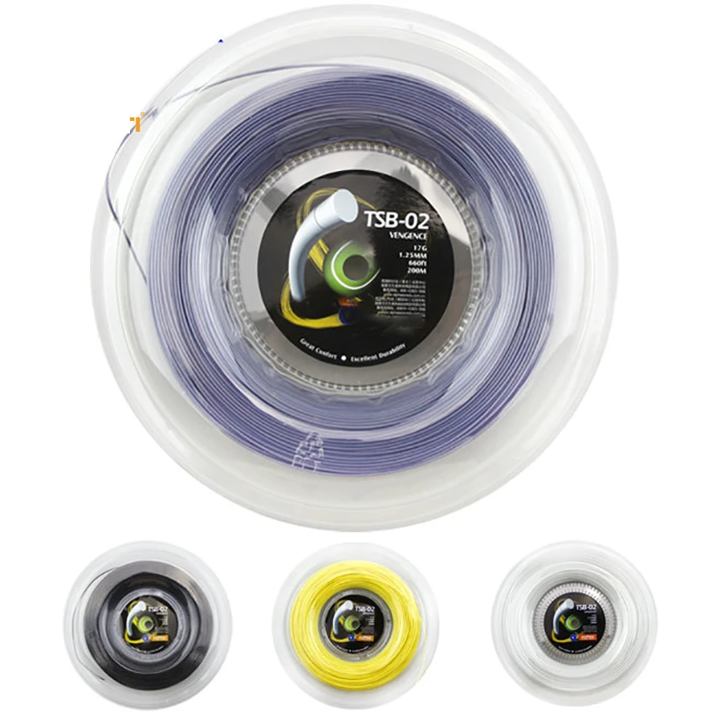 1Reel TSB-02 Vengance 1.25mm Polyester Tennis Racket String 200m Durable Sport Tennis Training String
1Reel TSB-02 Vengance 1.25mm Polyester Tennis Racket String 200m Durable Sport Tennis Training String