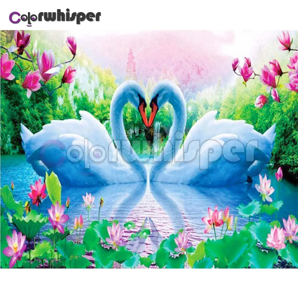 Diamond Painting Full Square/Round Drill Swan 5D Daimond Painting Embroidery Cross Stitch Mosaic Picture Wall Decor Art Z1083
Diamond Painting Full Square/Round Drill Swan 5D Daimond Painting Embroidery Cross Stitch Mosaic Picture Wall Decor Art Z1083