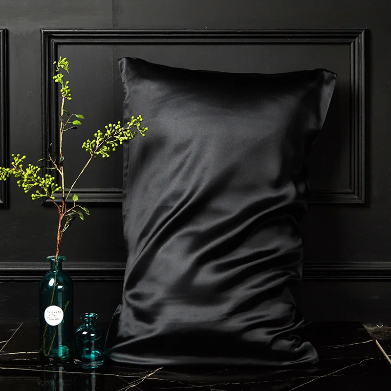 100% Natural Mulberry Silk Pillowcase Real Silk Zipper Pillow Case Cover Satin 19 Momme Home Textile Bedding Hotel Pillowcases
100% Natural Mulberry Silk Pillowcase Real Silk Zipper Pillow Case Cover Satin 19 Momme Home Textile Bedding Hotel Pillowcases