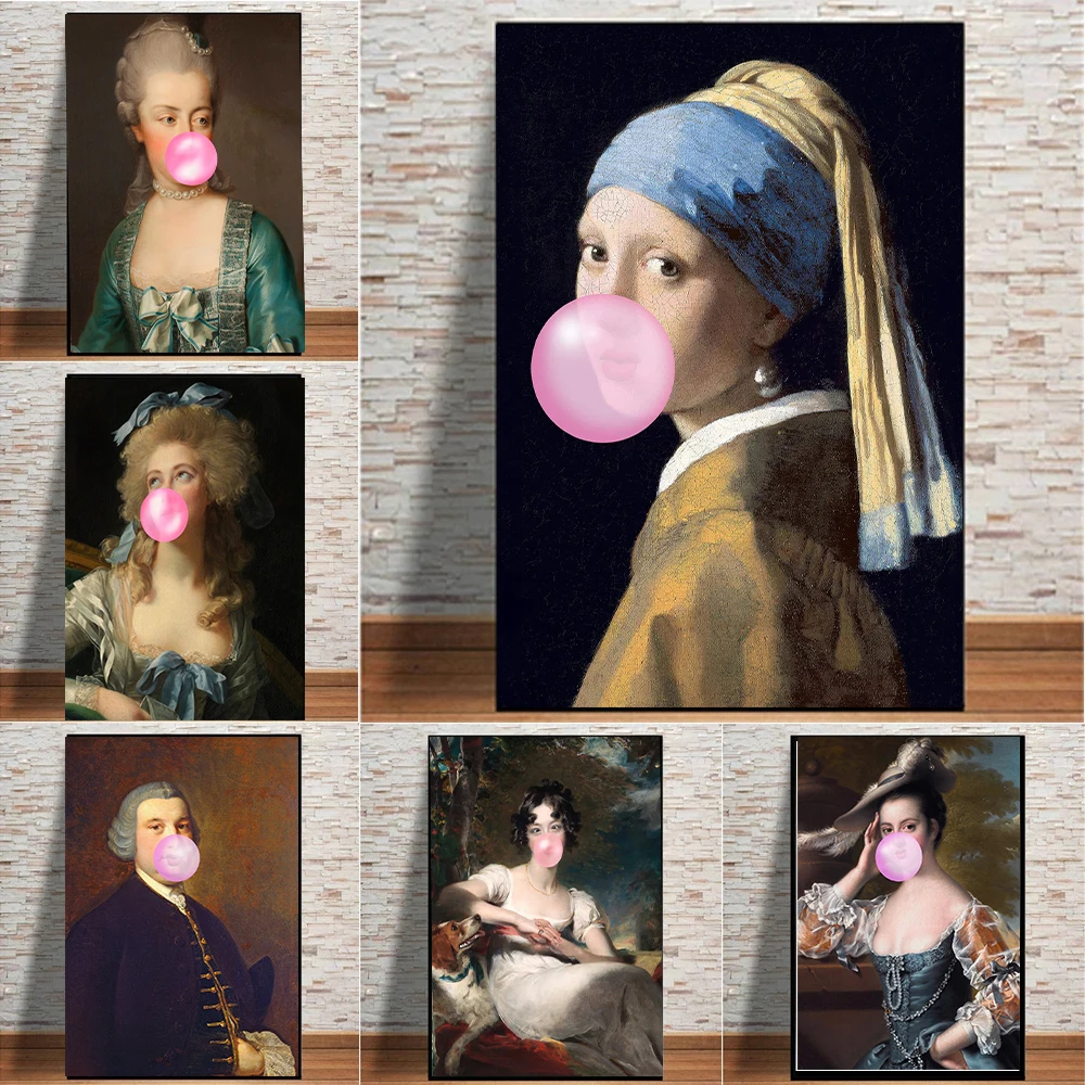 Graffiti Figure Spit Bubbles Canvas Painting Posters And Prints Wall Art Abstract Pictures For Bedroom Living Room Wall Decor
Graffiti Figure Spit Bubbles Canvas Painting Posters And Prints Wall Art Abstract Pictures For Bedroom Living Room Wall Decor