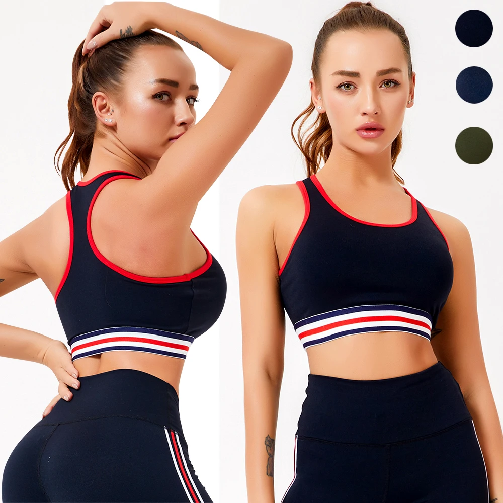 Спортивный Бюстгальтер Для Йоги Цвет Блокировка сбор, защита от ударов, Пуш Ап тренажерный зал Фитнес бюстгальтер 7502 спортивная одежда 
Спортивный Бюстгальтер Для Йоги Цвет Блокировка сбор, защита от ударов, Пуш Ап тренажерный зал Фитнес бюстгальтер 7502 спортивная одежда