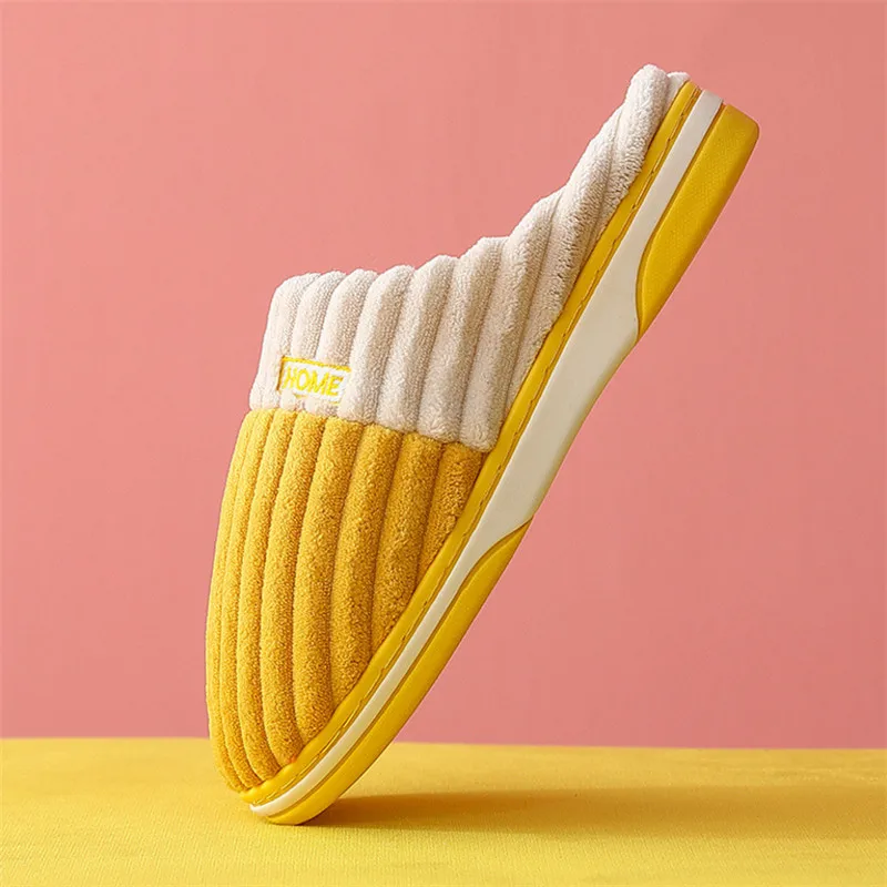 Shoes For Women Winter Warm Cotton Slippers Men Home Shoe Simple Non-slip Indoor Slides Corduroy Couple Slipper
Shoes For Women Winter Warm Cotton Slippers Men Home Shoe Simple Non-slip Indoor Slides Corduroy Couple Slipper