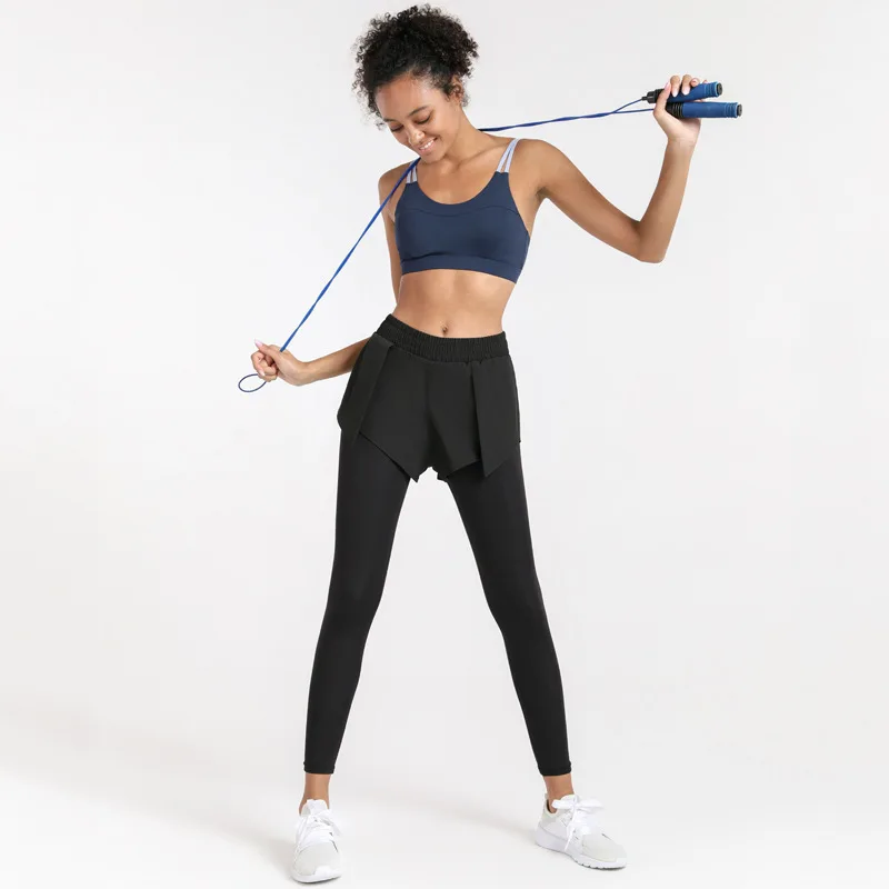 Two-piece yoga pants stretch tights and leggings running training exercise fitness pants
Two-piece yoga pants stretch tights and leggings running training exercise fitness pants