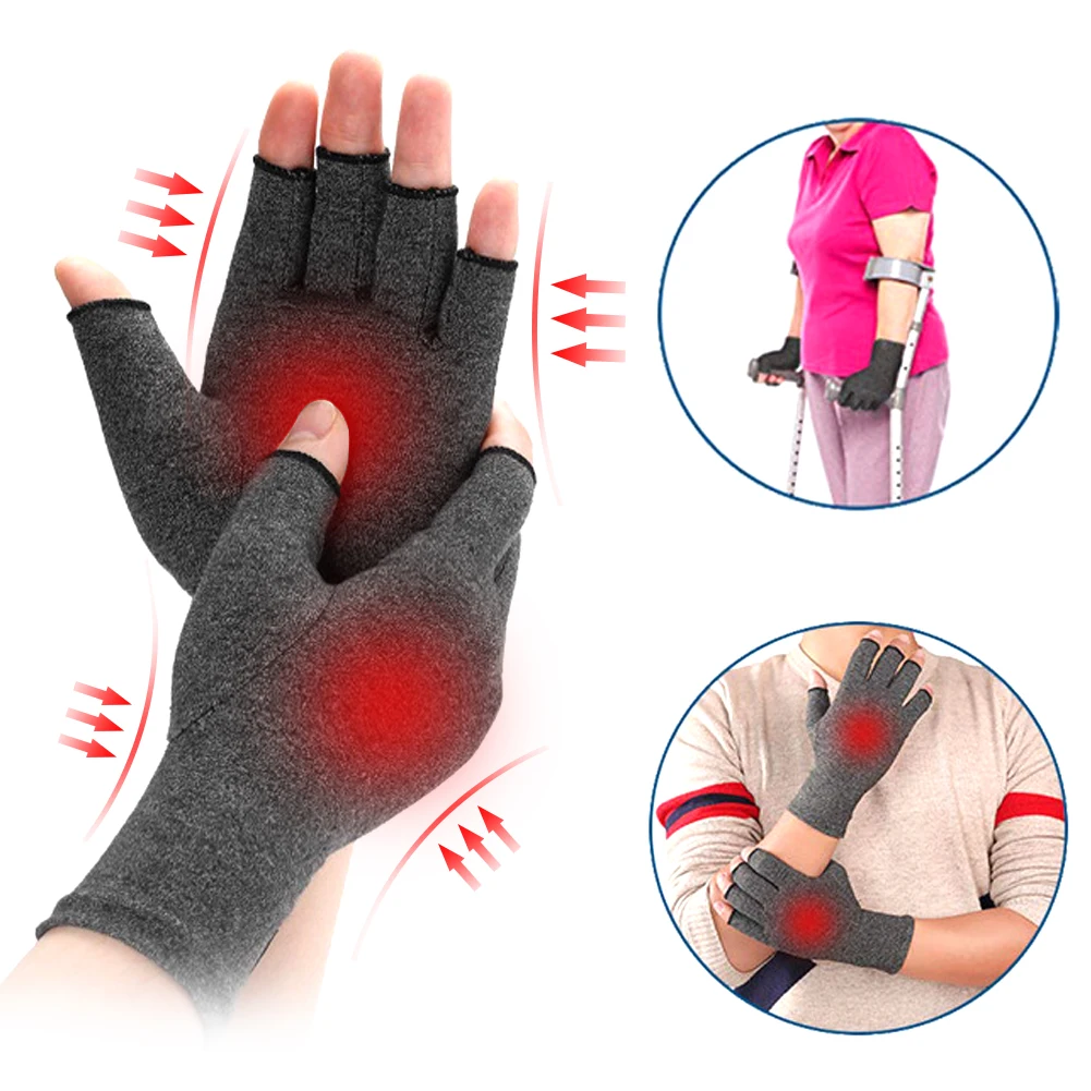 Lightweight Wrist Protector Arthritis Gloves Women Pressure Health High Elastic Breathable Rehabilitation Half Finger Gloves
Lightweight Wrist Protector Arthritis Gloves Women Pressure Health High Elastic Breathable Rehabilitation Half Finger Gloves