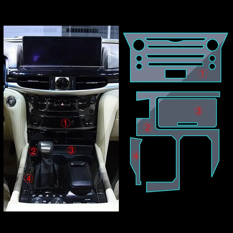 Car Sticker For Lexus transparent Protective TPU Film stickers for Lexus IS RX LX570 Console Gear Car Accessories
Car Sticker For Lexus transparent Protective TPU Film stickers for Lexus IS RX LX570 Console Gear Car Accessories