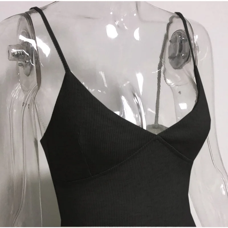 Spaghetti Strap Deep V Sexy Women Playsuits Summer Sleeveless Casual Streetwear Black Club Bodycon Bodysuits Short Jumpsuits
Spaghetti Strap Deep V Sexy Women Playsuits Summer Sleeveless Casual Streetwear Black Club Bodycon Bodysuits Short Jumpsuits