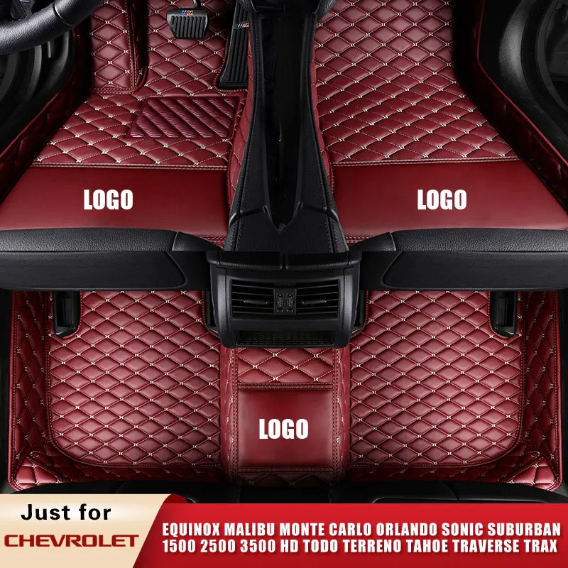 Car Floor Mats for Chevrolet Equinox MALIBU Monte Carlo Orlando SONIC Suburban Todo Terreno Tahoe 1500 2500 3500 HD TRAX Coupe
Car Floor Mats for Chevrolet Equinox MALIBU Monte Carlo Orlando SONIC Suburban Todo Terreno Tahoe 1500 2500 3500 HD TRAX Coupe