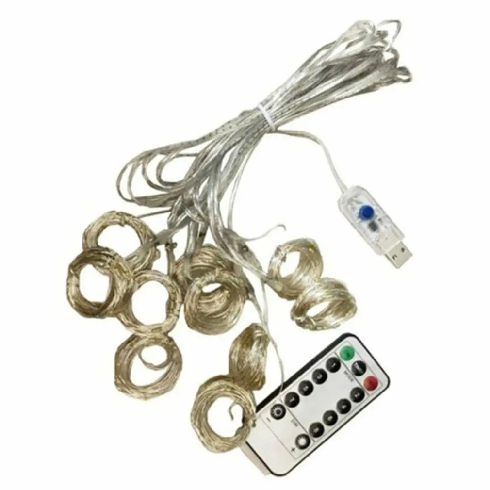 LED Window Curtain String Lights 3M Remote Control USB Christmas String Lights For New Years Holiday Decoration
LED Window Curtain String Lights 3M Remote Control USB Christmas String Lights For New Years Holiday Decoration
