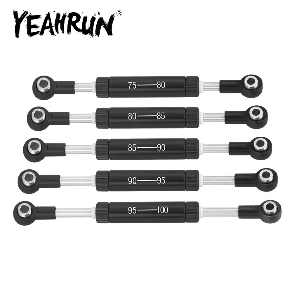 Универсальный рычаг рулевого управления YEAHRUN с регулируемой длиной, тяговый рычаг для осевого Wraith SCX10 Traxxas TRX-4 D90 1/10, Радиоуправляемый гусени... 
Универсальный рычаг рулевого управления YEAHRUN с регулируемой длиной, тяговый рычаг для осевого Wraith SCX10 Traxxas TRX-4 D90 1/10, Радиоуправляемый гусени...