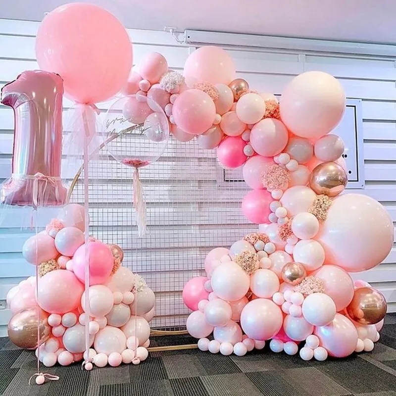 1set Marcaron Pink latex Balloon Garland for Wedding Arch Decoration Kit Birthday Bachelorette Baby Shower Backdrop balons
1set Marcaron Pink latex Balloon Garland for Wedding Arch Decoration Kit Birthday Bachelorette Baby Shower Backdrop balons