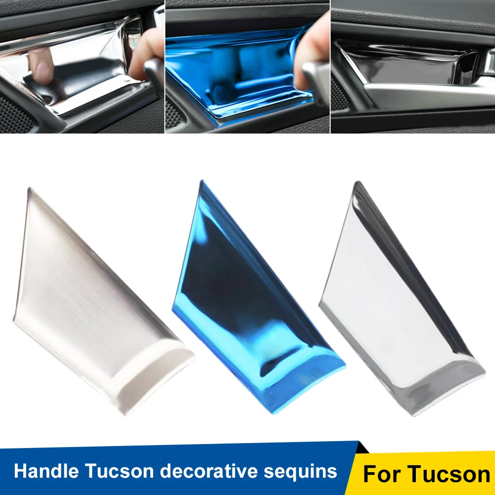 4pcs/set Car Interior Door Bowl Protector Door Handle Trim Sticker Stainless Steel for Hyundai Tucson 2015 2016 2017 2018 2019
4pcs/set Car Interior Door Bowl Protector Door Handle Trim Sticker Stainless Steel for Hyundai Tucson 2015 2016 2017 2018 2019