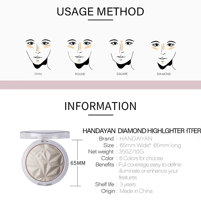 2o2o New 6 Color Highlighter Facial Bronzers Palette Makeup Glow Face Contour Shimmer Powder Illuminator Highlight Cosmetics
2o2o New 6 Color Highlighter Facial Bronzers Palette Makeup Glow Face Contour Shimmer Powder Illuminator Highlight Cosmetics