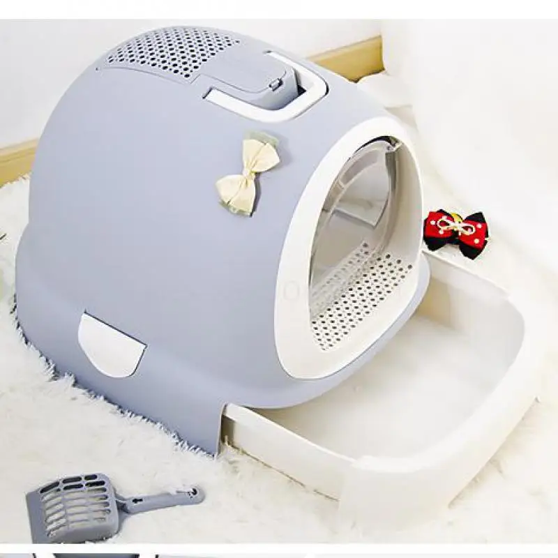 8L Cat Sand Pot Fully Closed Cat Toilet Deodorization Extra Large Anti-splash Cat Sand Pot Cat Products Drawer Cat Pot
8L Cat Sand Pot Fully Closed Cat Toilet Deodorization Extra Large Anti-splash Cat Sand Pot Cat Products Drawer Cat Pot