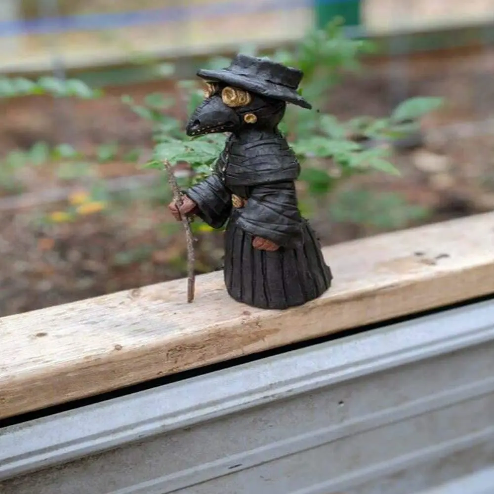Plague Doctor and Voodoo Doll Cone Burner Incense Burner Resin Backflow Cone Burners Holder With Wonderful Smelling Home Hallowe
Plague Doctor and Voodoo Doll Cone Burner Incense Burner Resin Backflow Cone Burners Holder With Wonderful Smelling Home Hallowe