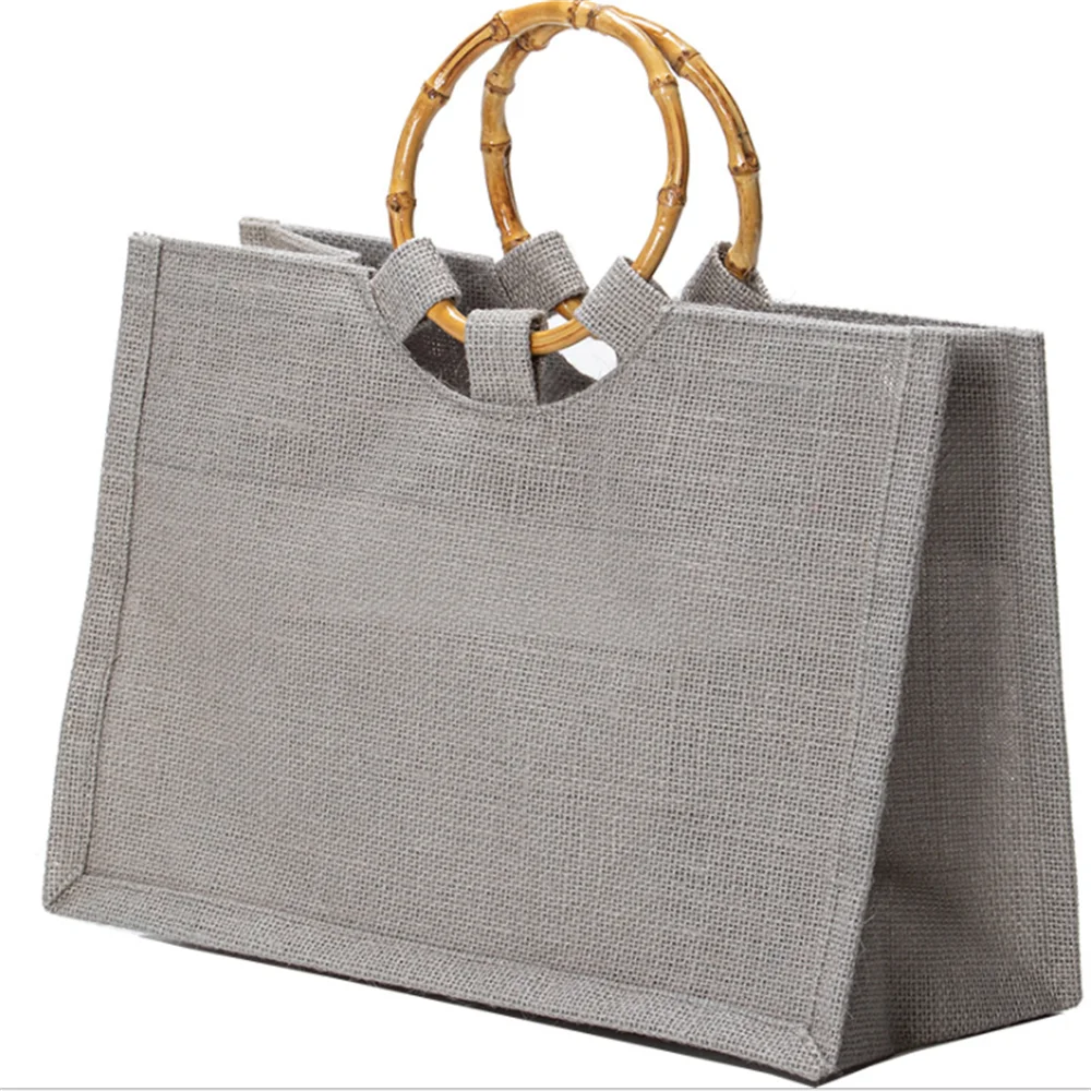 Unisex Reusable Jute Shopping Bag Eco Friendly Burlap Grocery Bag Large Capacity Shopping Beach Vacation Picnic Handbag Tote New
Unisex Reusable Jute Shopping Bag Eco Friendly Burlap Grocery Bag Large Capacity Shopping Beach Vacation Picnic Handbag Tote New