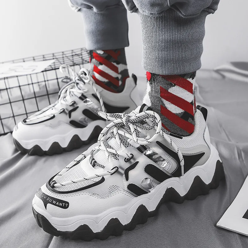 Fashion Men Sneakers Breathable Daddy Shoes Mesh New Shoes Casual Sports Shoes Outdoor Comfortable Walking Shoes
Fashion Men Sneakers Breathable Daddy Shoes Mesh New Shoes Casual Sports Shoes Outdoor Comfortable Walking Shoes