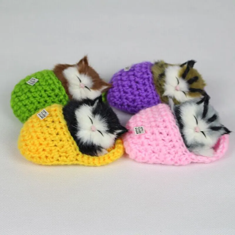 Kawaii Simulation Sounding Sleeping Cats Plush Toys With Nest Children's Favorite Birthday Christmas Toys For Children Gift
Kawaii Simulation Sounding Sleeping Cats Plush Toys With Nest Children's Favorite Birthday Christmas Toys For Children Gift