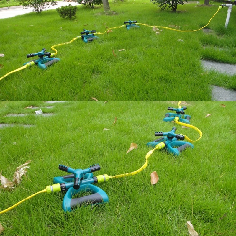 360 Degree Rotating Garden Automatic Water Sprinkler 3 Nozzle Watering Grass Dropship
360 Degree Rotating Garden Automatic Water Sprinkler 3 Nozzle Watering Grass Dropship
