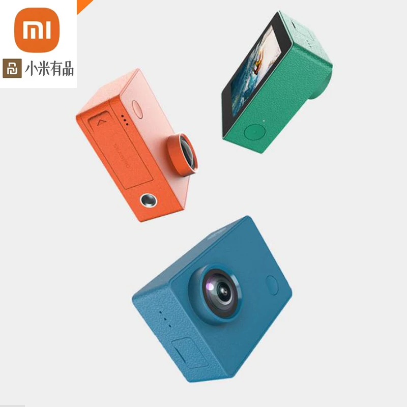 Спортивная камера Xiaomi mijia 4K SEABIRD 2 01 миллиона пикселей 4K/30 кадров поддержка SDIO3.0