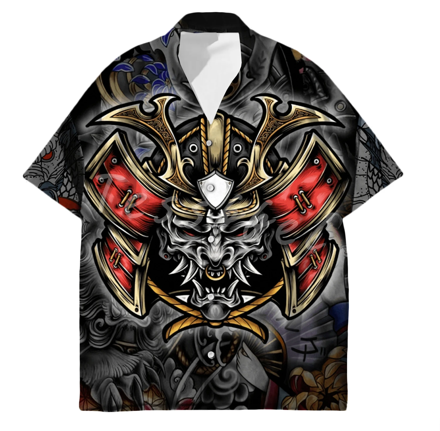 Tessffel Samurai Japan Tattoo 3D Print Men’s Hawaiian Shirts Beach Shirt Fashion Summer Harajuku Casual Oversize Streetwear S29
Tessffel Samurai Japan Tattoo 3D Print Men’s Hawaiian Shirts Beach Shirt Fashion Summer Harajuku Casual Oversize Streetwear S29
