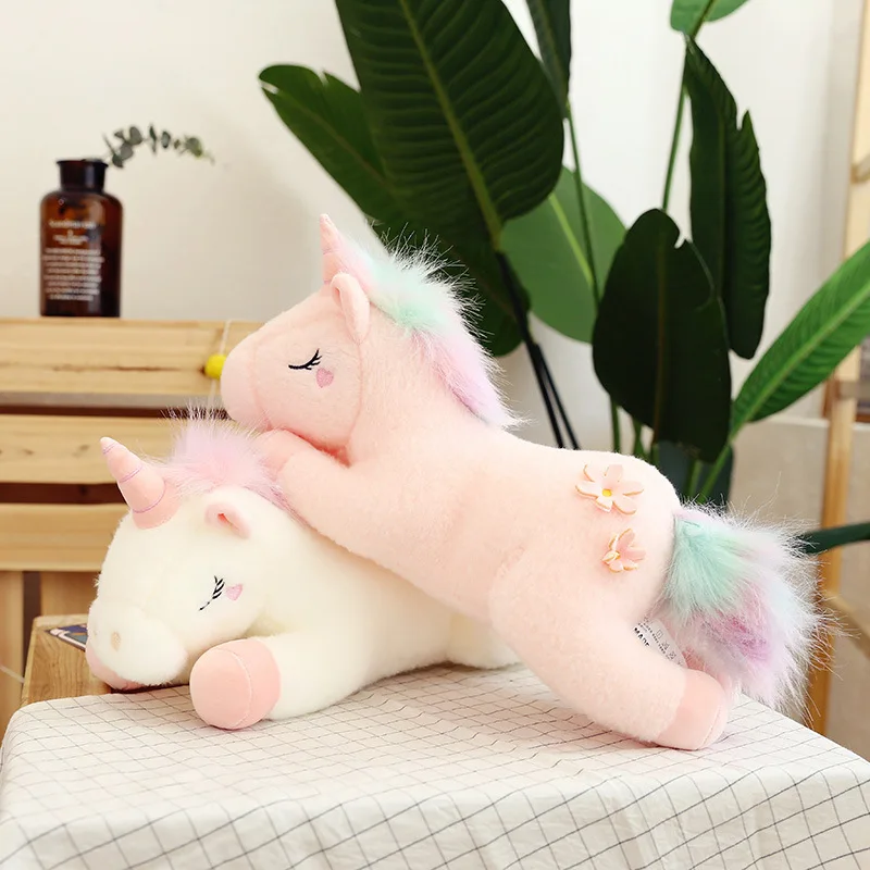 Cute Pink Unicorn Plush Dolls Soft White Stuffed Animal Toys Long Pillows Kids Girlfriends Christmas Gift
Cute Pink Unicorn Plush Dolls Soft White Stuffed Animal Toys Long Pillows Kids Girlfriends Christmas Gift