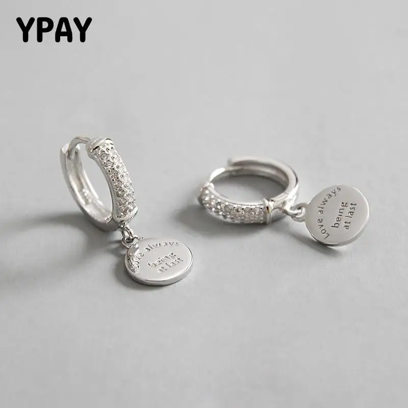 YPAY 100% настоящая висячие серьги из серебра 925 пробы 925 пробы для женщин, болтающиеся серьги с цирконием, эффектные ювелирные украшения для вечеринки, подарок для женщин YME185
YPAY 100% настоящая висячие серьги из серебра 925 пробы 925 пробы для женщин, болтающиеся серьги с цирконием, эффектные ювелирные украшения для вечеринки, подарок для женщин YME185