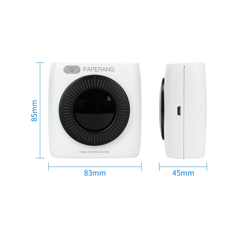 PAPERANG P2 mini thermal printer thermal bluetooth 4.0 printer portable photo printer 304dpi portable printer mobile photos HD
PAPERANG P2 mini thermal printer thermal bluetooth 4.0 printer portable photo printer 304dpi portable printer mobile photos HD