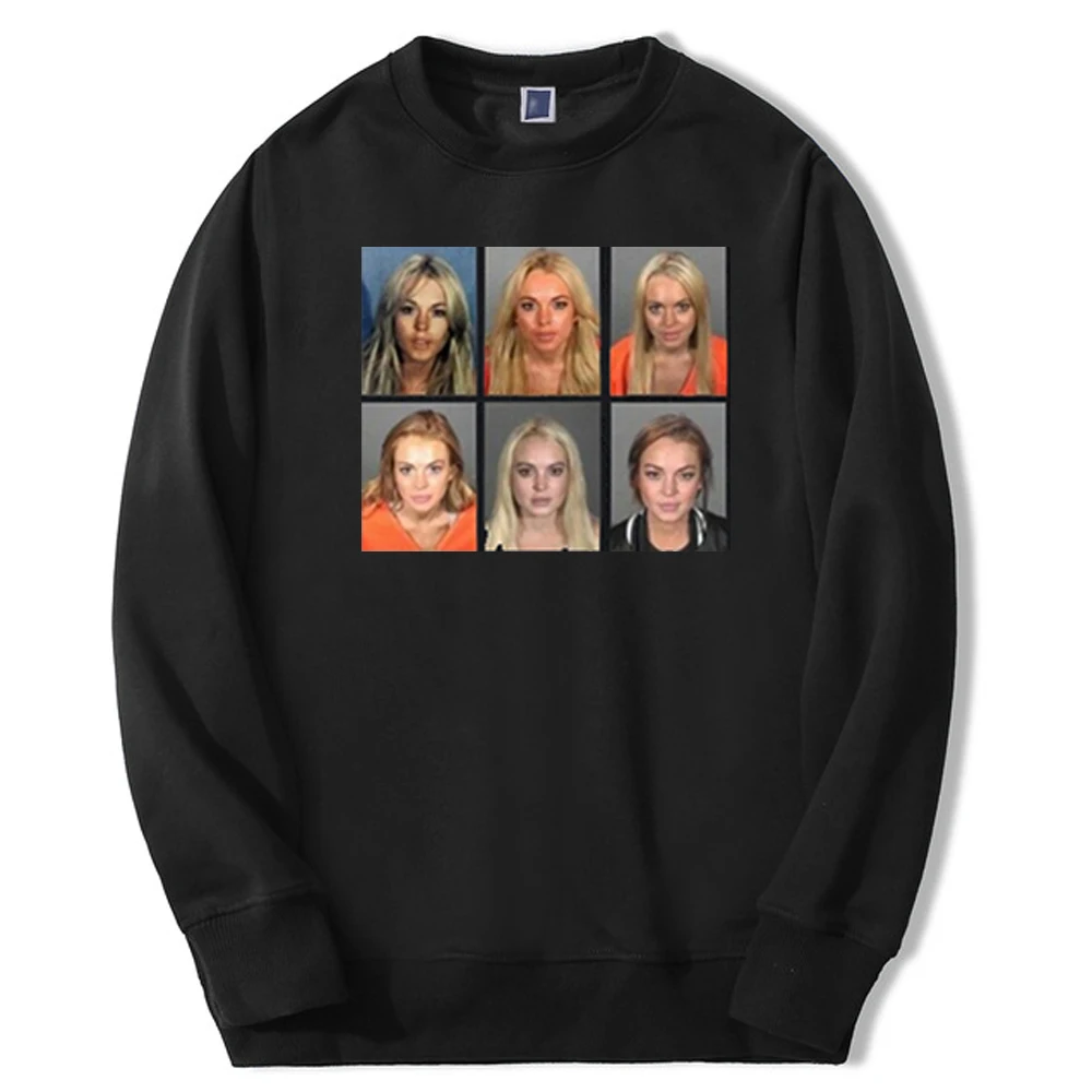 Lindsay Lohan Mashup Celebrity Mugshot Vintage Grunge Look Fan 2021 Winter Men Simple Printing Sweatshirts Crew Neck Hoodies
Lindsay Lohan Mashup Celebrity Mugshot Vintage Grunge Look Fan 2021 Winter Men Simple Printing Sweatshirts Crew Neck Hoodies