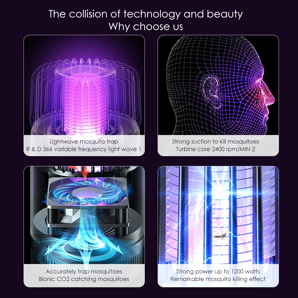 2021 New Mosquito killer USB Electric Mosquito Killer Lamp Photocatalysis Mute Home LED Bug Zapper Insect Trap Radiationless 
2021 New Mosquito killer USB Electric Mosquito Killer Lamp Photocatalysis Mute Home LED Bug Zapper Insect Trap Radiationless