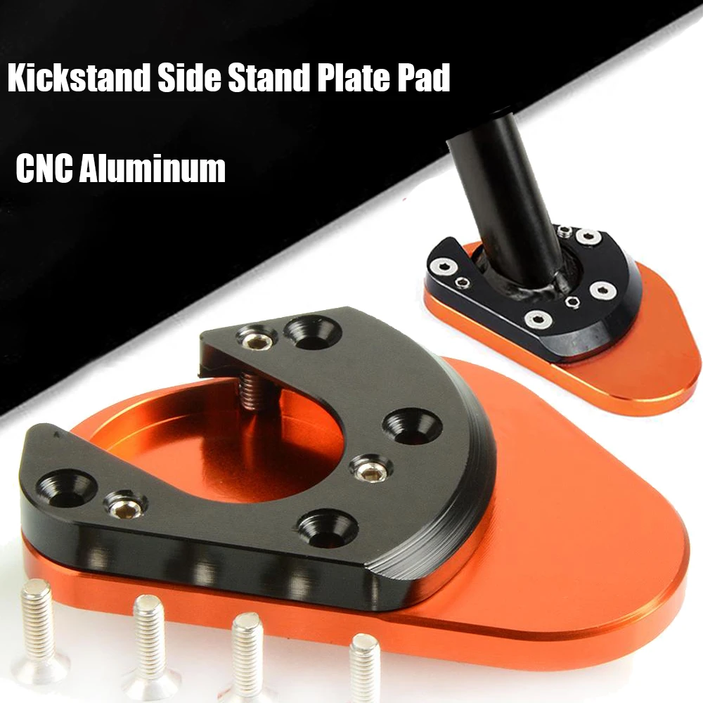 Kickstand Side Stand Extension Pad Plate For SMCR Supermoto Adventure 990 690 1190 Adventure 950 Super Enduro RC125/RC200/RC390
Kickstand Side Stand Extension Pad Plate For SMCR Supermoto Adventure 990 690 1190 Adventure 950 Super Enduro RC125/RC200/RC390