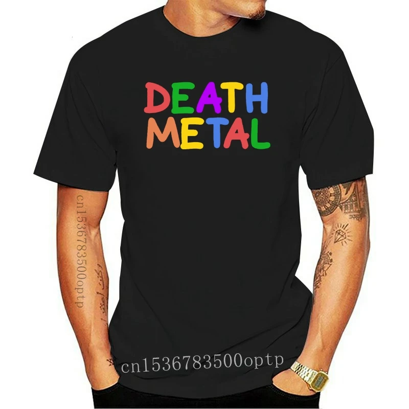 Brand88 - Death Metal, Мужская футболка с принтом s, хлопковые мужские футболки, Классический Топ, футболка
Brand88 - Death Metal, Мужская футболка с принтом s, хлопковые мужские футболки, Классический Топ, футболка