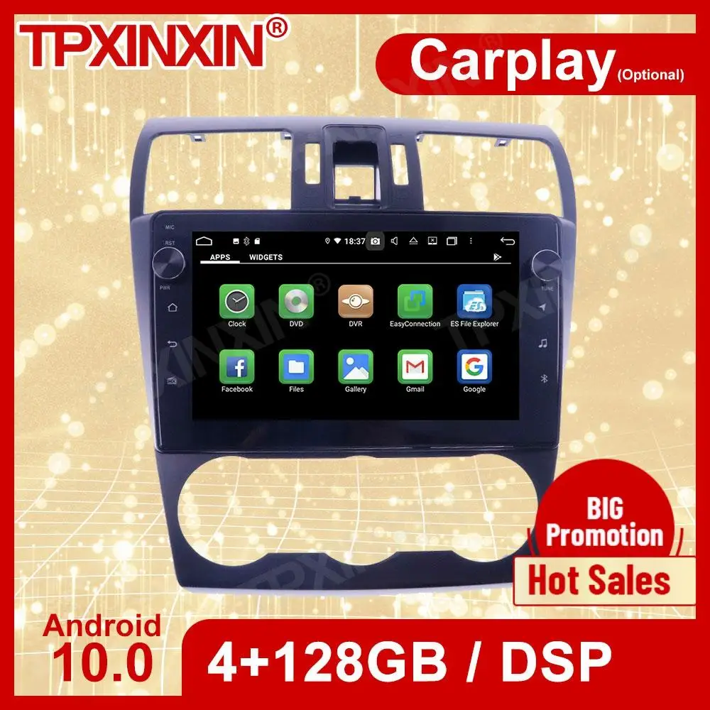 Автомобильный стереоприемник Carplay 2 Din для Subaru Forester 2013 2014 2015 2016 2017 2018 2019 Navi |