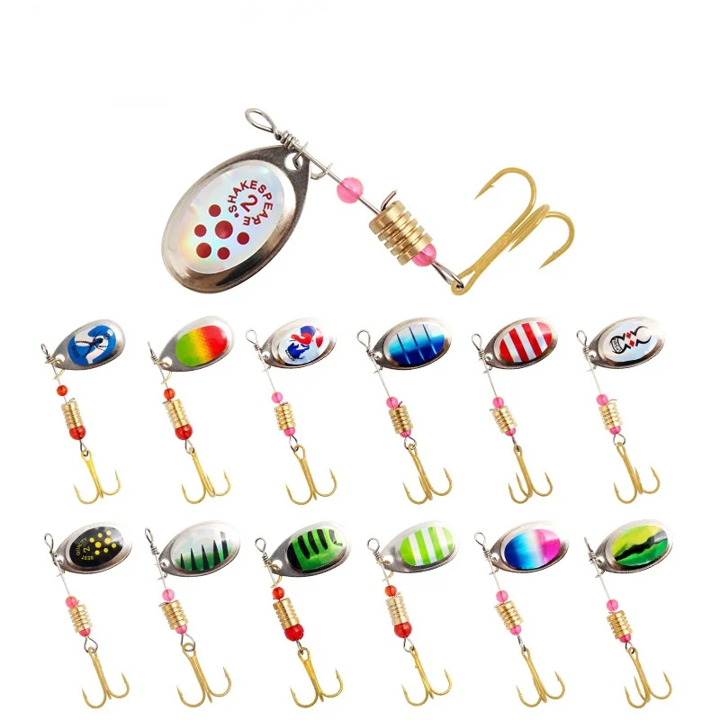 13pcs/lot fishing spoon baits spinner lure 3.2g-3.8g fishing wobbler metal lures spinnerbait isca artificial with box Tackle
13pcs/lot fishing spoon baits spinner lure 3.2g-3.8g fishing wobbler metal lures spinnerbait isca artificial with box Tackle