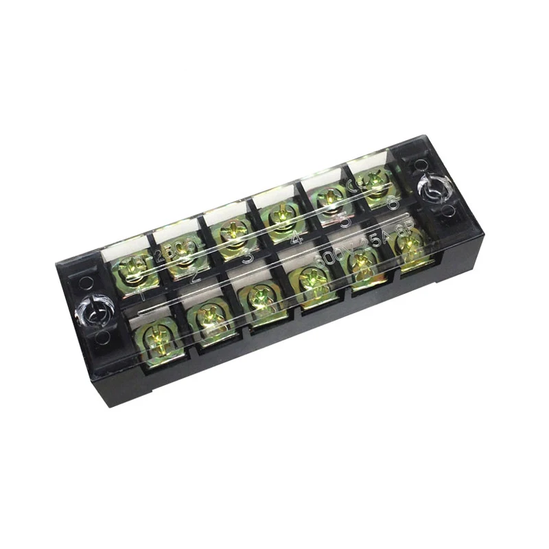 Fixed Wiring Board 25A 600V 6 Wiring Row TB-2506 Wiring Terminal Wire Cross-Section 0.5-2.5mm
Fixed Wiring Board 25A 600V 6 Wiring Row TB-2506 Wiring Terminal Wire Cross-Section 0.5-2.5mm