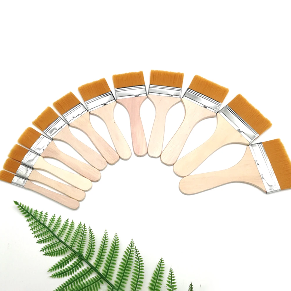 12pcs Nylon Portable Acrylic Paint Brush Wood Handles Watercolor Soft Art Supplies Oil Painting
12pcs Nylon Portable Acrylic Paint Brush Wood Handles Watercolor Soft Art Supplies Oil Painting