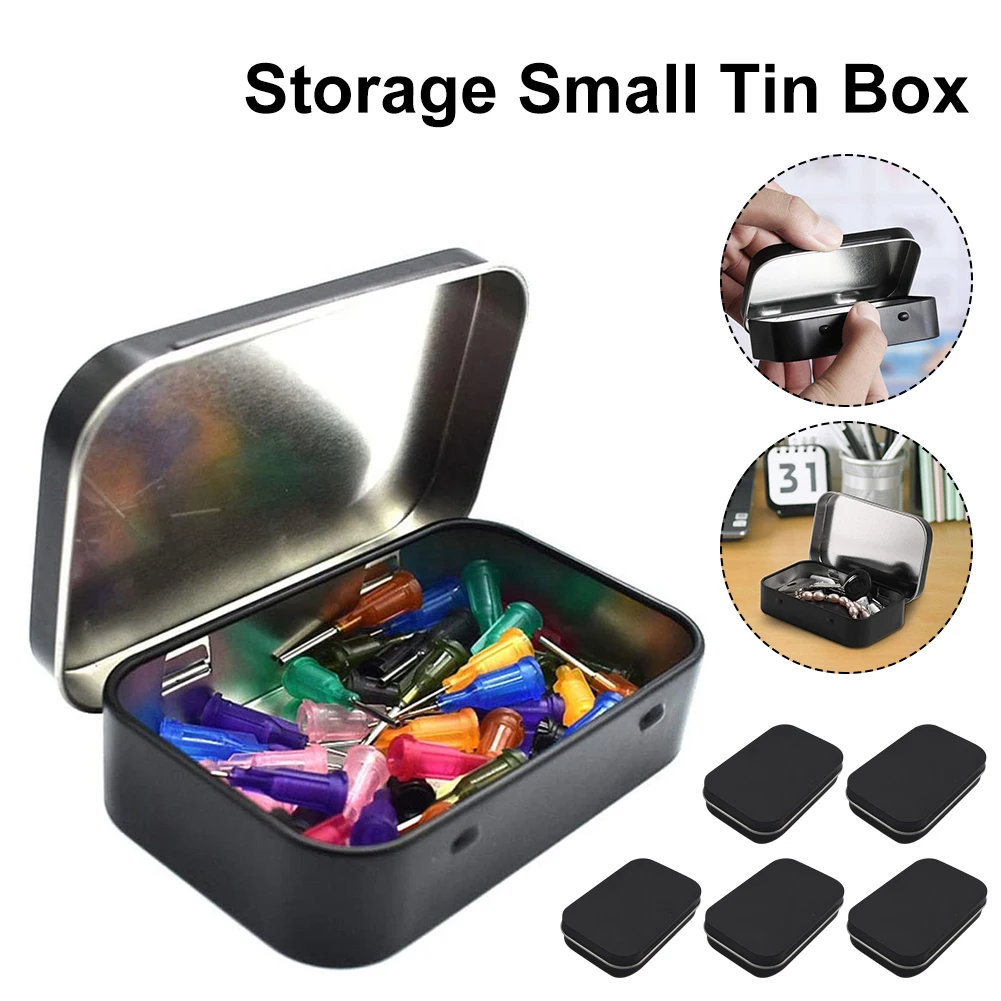 6Pcs Metal Hinged Tin Container Rectangular Candy Tins Storage Box Food-Grade Gift Box Portable Christmas Gift Home Organizer
6Pcs Metal Hinged Tin Container Rectangular Candy Tins Storage Box Food-Grade Gift Box Portable Christmas Gift Home Organizer