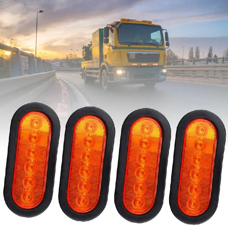 10-30V LED Lights 6 LEDs Adjustable Side Marker Lights Warning Lights Taillights for Truck Van Pickup Car Accessories
10-30V LED Lights 6 LEDs Adjustable Side Marker Lights Warning Lights Taillights for Truck Van Pickup Car Accessories