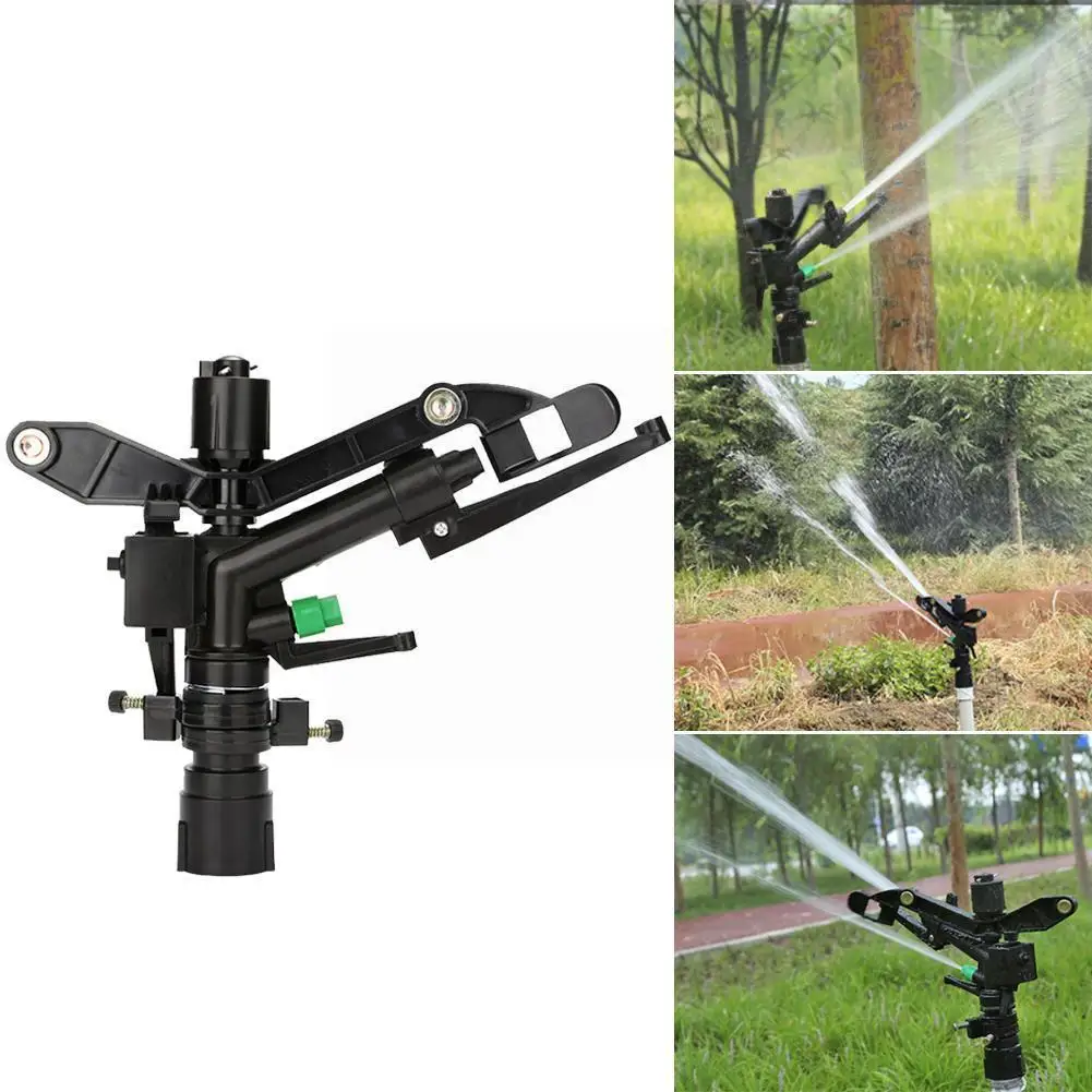 Impact Sprinkler Rotary Double Nozzle Micro Jet Irrigation Watering Gardening Accessories Spray Spraying Lawn P6A3
Impact Sprinkler Rotary Double Nozzle Micro Jet Irrigation Watering Gardening Accessories Spray Spraying Lawn P6A3