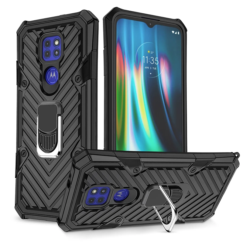 Luxury Shockproof Armor Phone Case For Coque Motorola Moto G9 Play Magnetic Ring Bracket Back Cover For Moto G9 Play Case Fundas
Luxury Shockproof Armor Phone Case For Coque Motorola Moto G9 Play Magnetic Ring Bracket Back Cover For Moto G9 Play Case Fundas