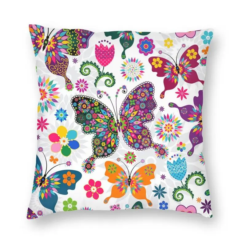 Colorful Butterflies Cushion Cover Sofa Home Decor Insect Lover Square Pillow Case 45x45cm
Colorful Butterflies Cushion Cover Sofa Home Decor Insect Lover Square Pillow Case 45x45cm