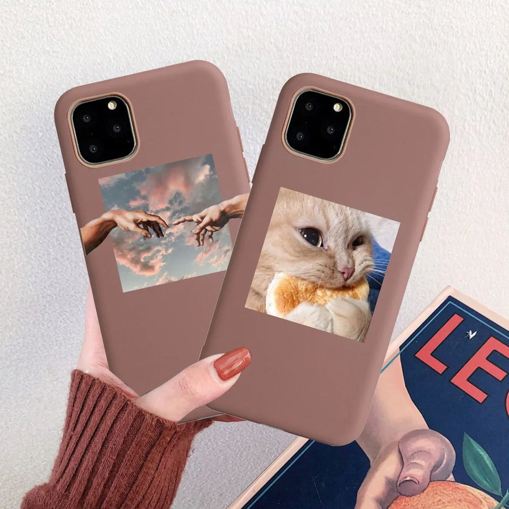 Cute Cat TPU Soft Phone Back Cover for iPhone 11 Pro Max For Apple iPhone XS XR X 7 8 12 6S 7Plus SE 2020 Case Coque Fundas
Cute Cat TPU Soft Phone Back Cover for iPhone 11 Pro Max For Apple iPhone XS XR X 7 8 12 6S 7Plus SE 2020 Case Coque Fundas