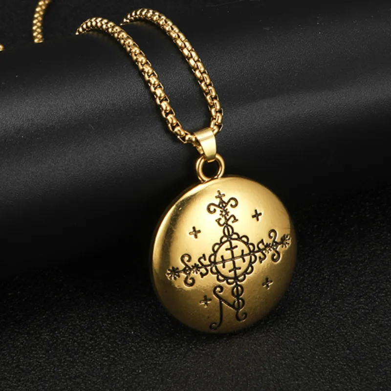 EUEAVAN 10 шт. ожерелье с подвеской из цинкового сплава Voodoo Loa Veve ювелирные изделия