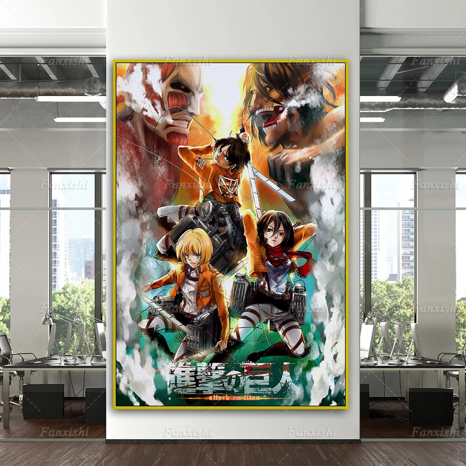Japanese Anime Attack On Titan Poster And Prints Wall Art Canvas Levi Ackerman Picture Home Decor Pictures Living Room Cuadros
Japanese Anime Attack On Titan Poster And Prints Wall Art Canvas Levi Ackerman Picture Home Decor Pictures Living Room Cuadros